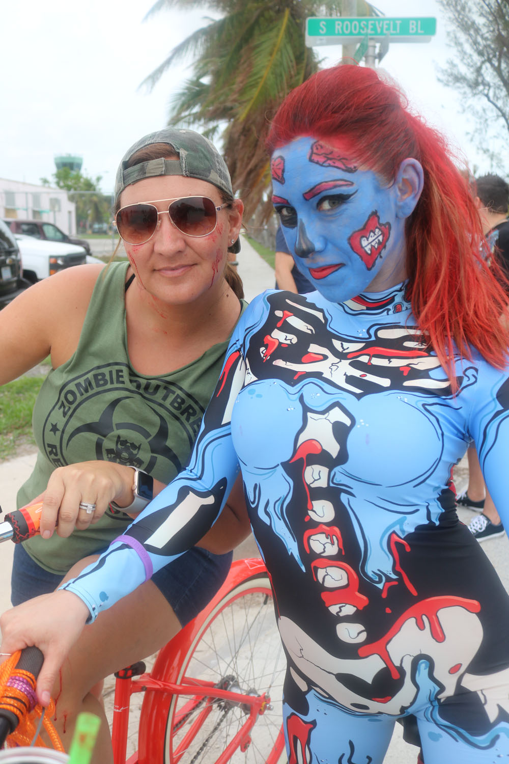 Zombie Bike Ride 2017 photo - Duval Street, Key West